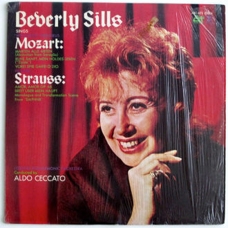 Beverly Sills Sings Mozart & Strauss Cover