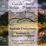 Casals - Stern - Serkin - Primrose interpretan Mozart - Sinfonía Concertante, Concierto 22 para Piano y Orquesta (small)