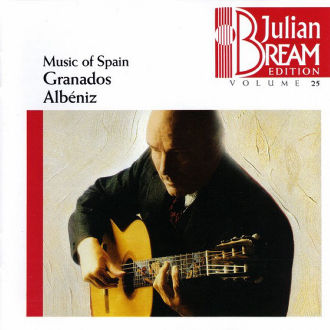 Julian Bream Edition, Volume 25: Music of Spain, Granados / Albéniz Cover