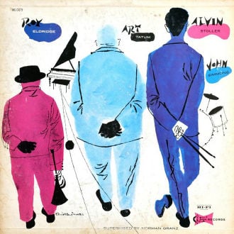 The Art Tatum - Roy Eldridge - Alvin Stoller - John Simmons Quartet Cover