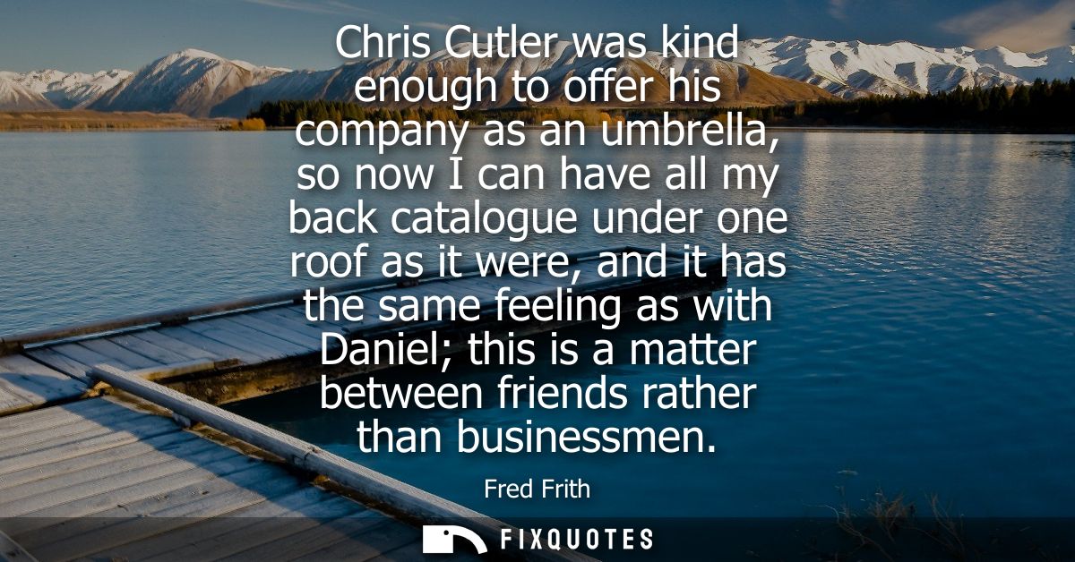 Chris Cutler was kind enough to offer his company as an umbrella, so now I can have all my back catalogue under one roof