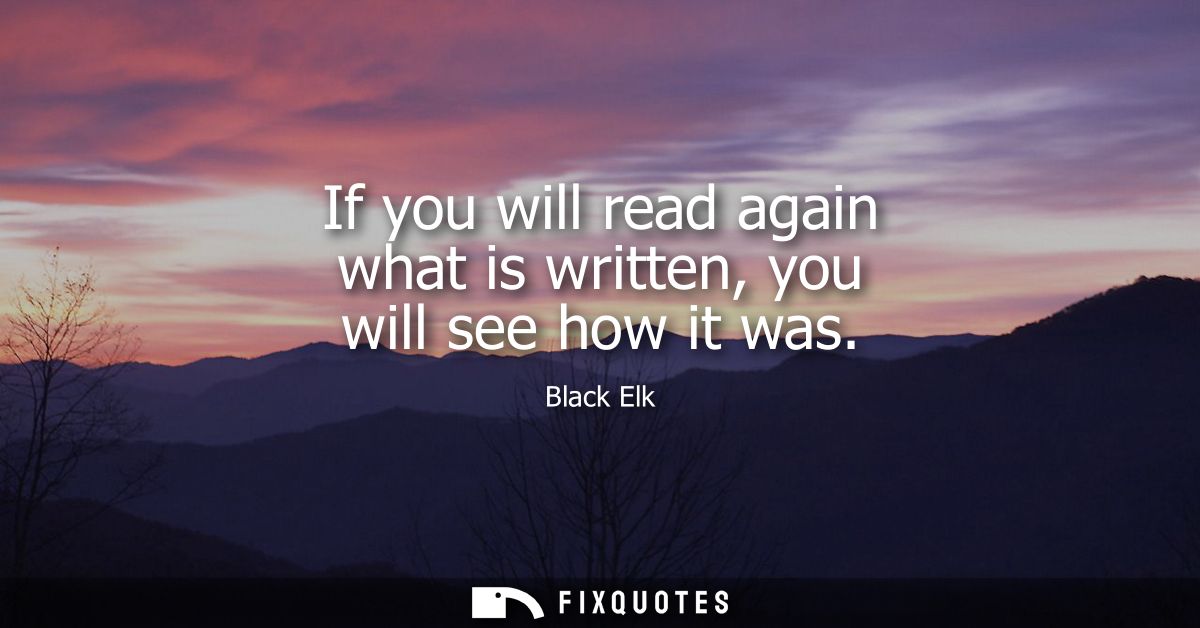If you will read again what is written, you will see how it was