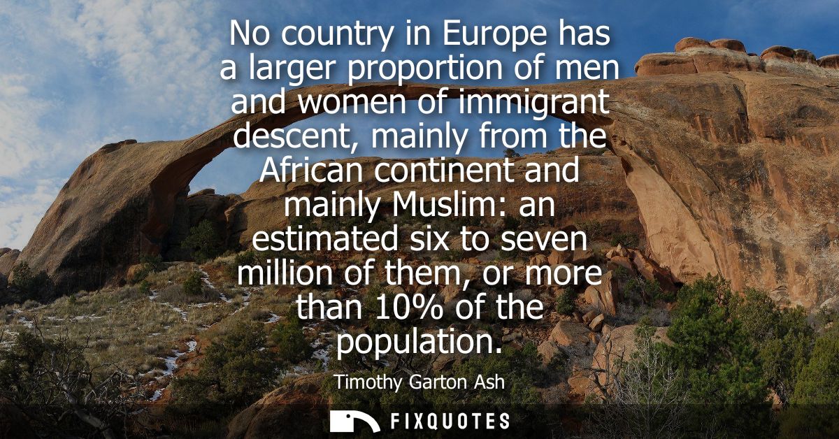 No country in Europe has a larger proportion of men and women of immigrant descent, mainly from the African continent an