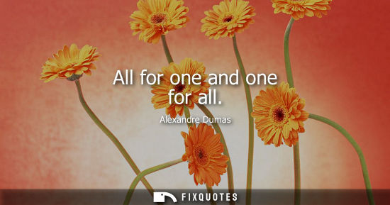 Small: All for one and one for all
