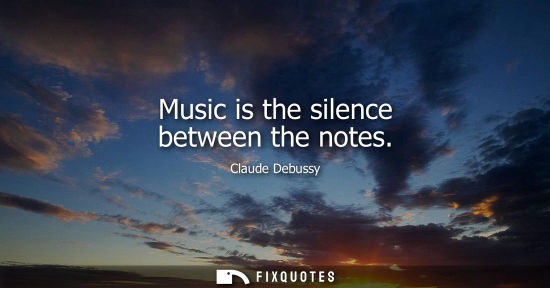 Small: Music is the silence between the notes