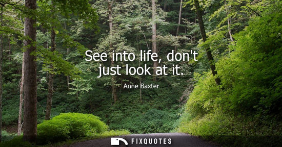Small: See into life, dont just look at it