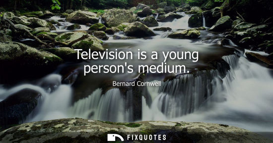 Small: Television is a young persons medium