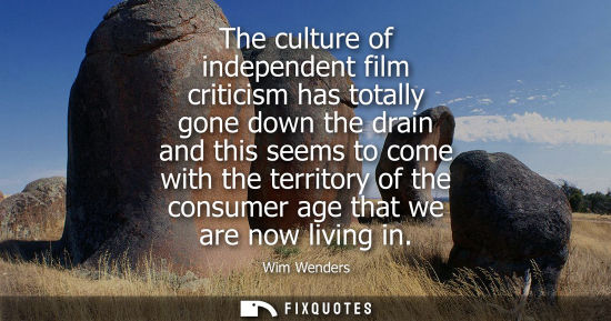 Small: The culture of independent film criticism has totally gone down the drain and this seems to come with t