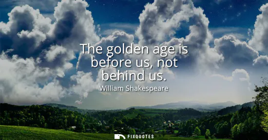 Small: The golden age is before us, not behind us