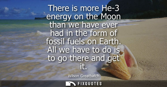 Small: There is more He-3 energy on the Moon than we have ever had in the form of fossil fuels on Earth. All w