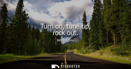 Small: Turn on, tune up, rock out