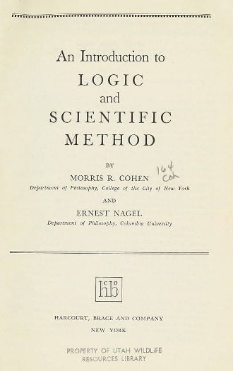 An Introduction to Logic and Scientific Method, Tiny